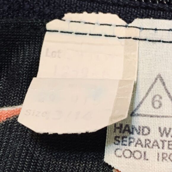 Vintage Fritzi Sleeveless Maxi Dress w/ Jacket Blouse Large 13/14 Jersey Print - Picture 14 of 14